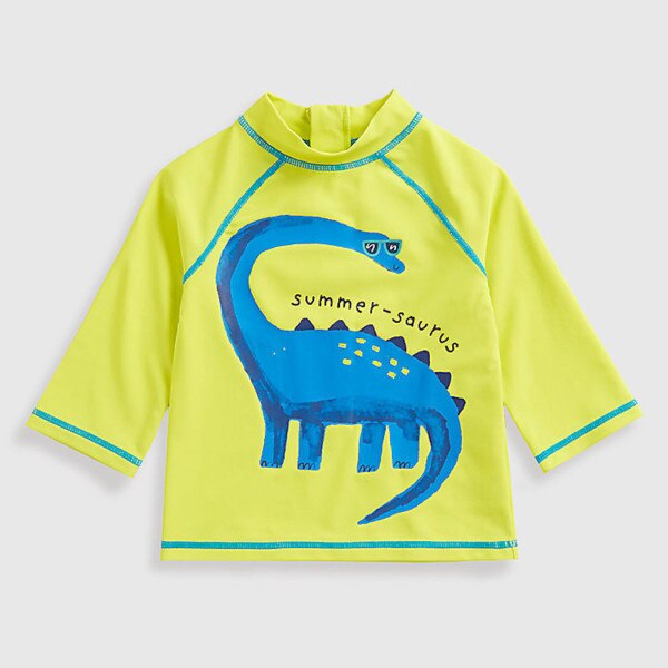 Mothercare Baby Boy Swimwear Dino UPF50+ Sunsafe Rash Vest Mothercare 👶